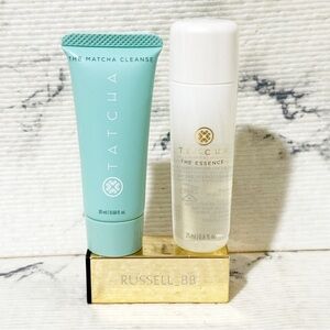 Tatcha Skincare Travel Duo: The Essence & The Matcha Cleanse
